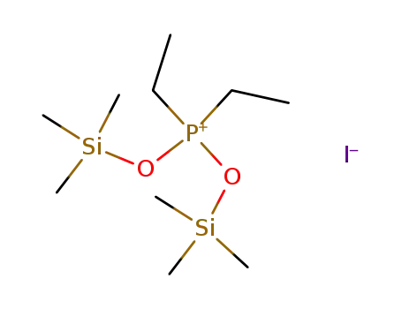 bis(trimethylsilyloxy)diethylphosphonium iodide