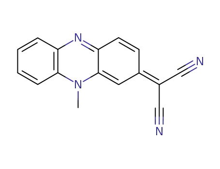 Molecular Structure of 83720-90-5 (Propanedinitrile, (10-methyl-2(10H)-phenazinylidene)-)