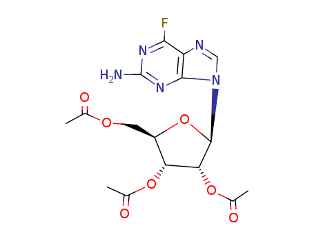 [3,4-diacetyloxy-5-(2-amino-6-fluoro-purin-9-yl)oxolan-2-yl]methyl acetate cas  3633-28-1