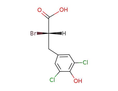 (S)-α-Bromo-β(3,5-dichloro-4-hydroxyphenyl)-propionic Acid
