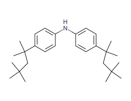 Molecular Structure of 15721-78-5 (P,P'-DIOCTYLDIPHENYLAMINE)