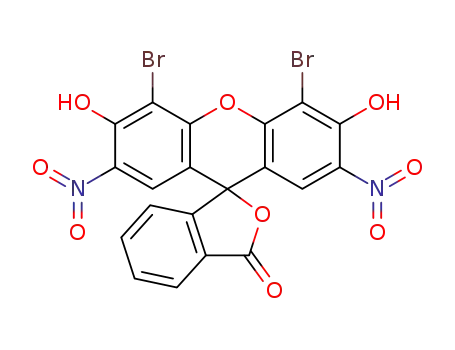 4',5'-dibromo-3',6'-dihydroxy-2',7'-dinitrospiro[2-benzofuran-3,9'-xanthene]-1-one