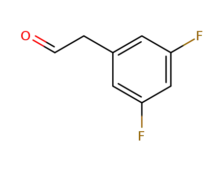 Molecular Structure of 109346-94-3 (2-(3,5-difluorophenyl)acetaldehyde)