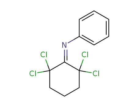 Benzenamine, N-(2,2,6,6-tetrachlorocyclohexylidene)-