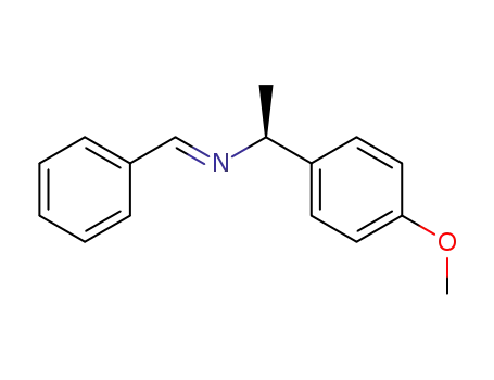 [(S)-1-(4-Methoxy-phenyl)-ethyl]-[1-phenyl-meth-(E)-ylidene]-amine