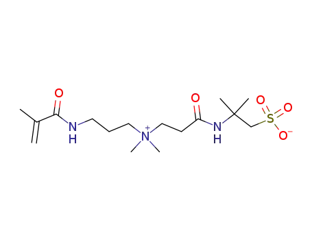 N,N-dimethyl-N-(3-methacrylamidopropyl)-N-[N'-(1,1-dimethyl-2-sulfonatoethyl)propionamido]betaine