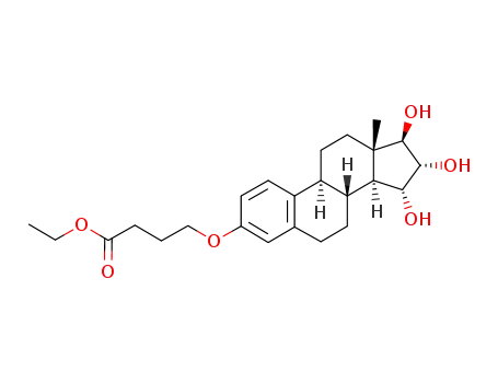 4-O-[15α,16α,17β-trihydroxyestra-1,3,5(10)-trien-3-yl]butanoic acid ethyl ester