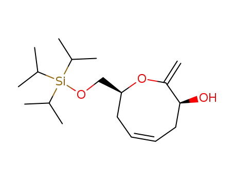 (Z,3S,8S)-3-hydroxy-2-methylene-8-triisopropylsilyloxymethyl-3,4,7,8-tetrahydro-2H-oxocine