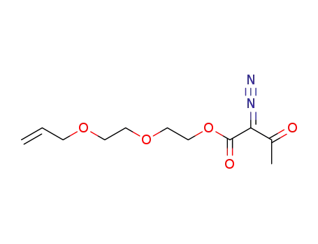 2-diazo-3-oxo-butyric acid 2-(2-allyloxy-ethoxy)-ethyl ester