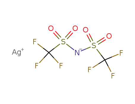 Silver bis(trifluoromethanesulfonyl)imide acetonitrile adduct
