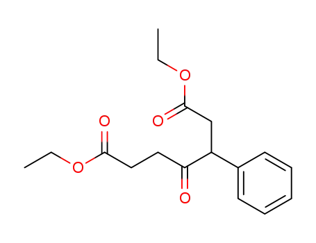 diethyl 4-oxo-3-phenylheptane-1,7-dioate