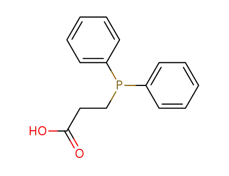 Molecular Structure of 2848-01-3 (3-(Diphenylphosphino)propionic acid)