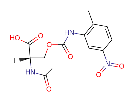 N-acetyl-O-[(5-nitro-2-methylphenyl)carbamoyl]-serine