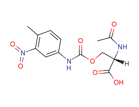 N-acetyl-O-[(3-nitro-4-methylphenyl)carbamoyl]-serine