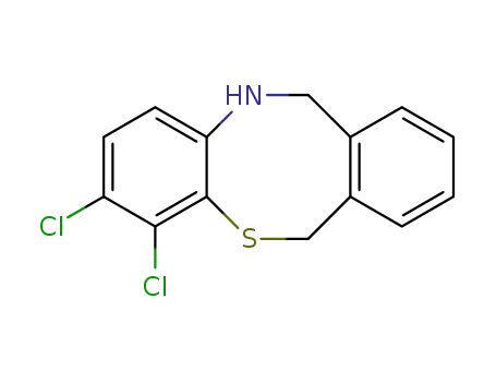 3,4-dichloro-11,12-dihydro-6H-5-thia-12-aza-dibenzo[a,e]cyclooctene