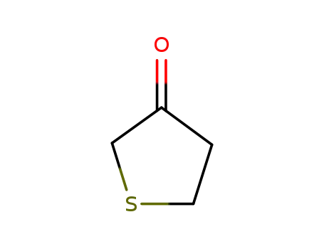 Molecular Structure of 1003-04-9 (Tetrahydrothiophen-3-one)