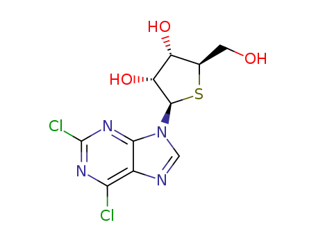 2,6-dichloro-9-(4-thio-β-D-ribofuranosyl)purine