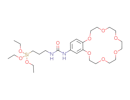 4-[3-(triethoxysilyl)propyl]ureidobenzo-18-crown-6