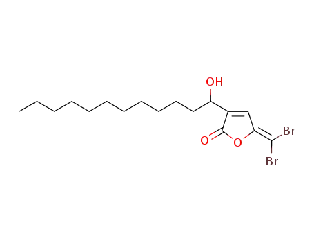 5-(dibromomethylene)-3-(1-hydroxydodecyl)furan-2(5H)-one