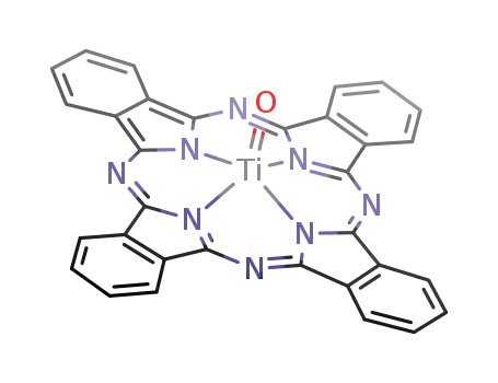 Molecular Structure of 26201-32-1 (Titanyl phthalocyanine)