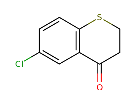 Molecular Structure of 13735-12-1 (6-CHLOROTHIOCHROMAN-4-ONE)