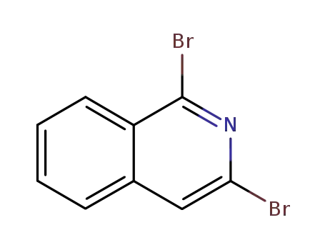 Molecular Structure of 53987-60-3 (Isoquinoline,1,3-dibromo-)