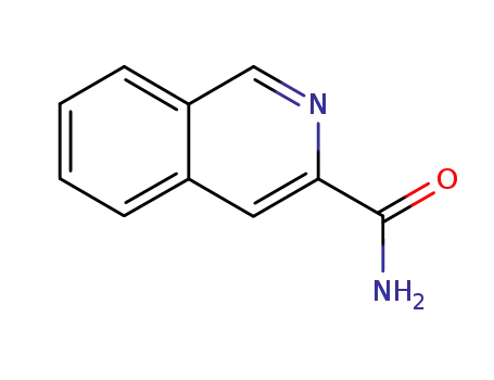 Molecular Structure of 50458-77-0 (Isoquinoline-3-carboxaMide)