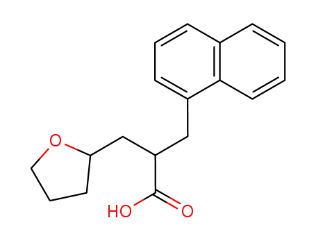 1-(TETRAHYDRO-2-FURYL)-3-(1-NAPHTHYL) PROPANE-2-CARBOXYLIC ACID