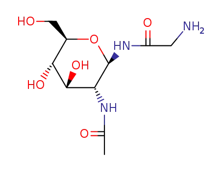 N-(2-acetamido-2-deoxy-β-D-glucopyranosyl)glycinamide