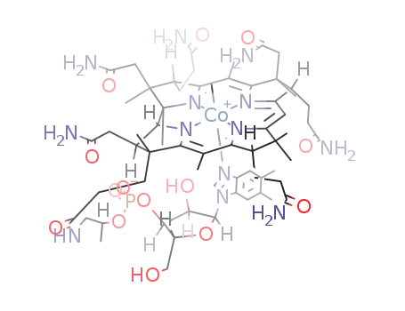 Molecular Structure of 13422-55-4 (Mecobalamin)
