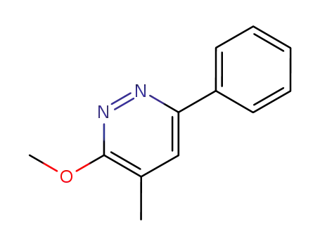 Molecular Structure of 10330-57-1 (Pyridazine, 3-methoxy-4-methyl-6-phenyl-)
