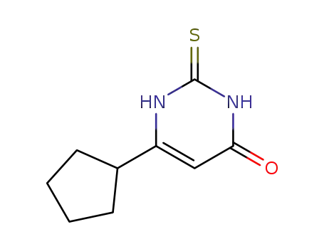 6-cyclopentyl-2-thioxo-2,3-dihydro-1H-pyrimidin-4-one