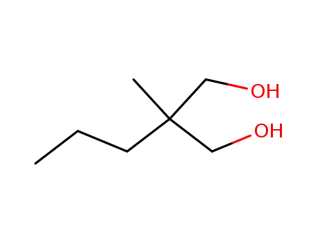Molecular Structure of 78-26-2 (2-Methyl-2-propyl-1,3-propanediol)