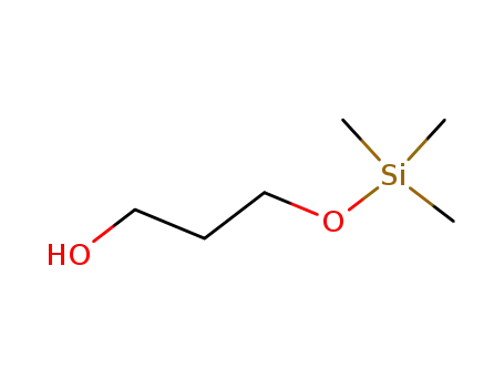 Molecular Structure of 6880-24-6 (3-TrimethylsiloxyPropanol)