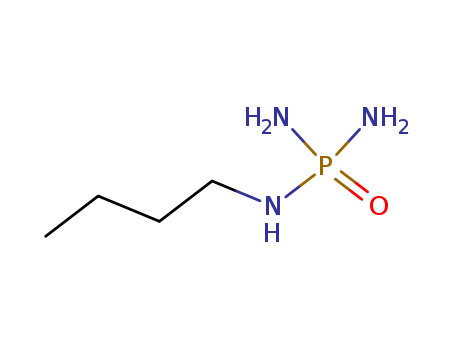 Phosphoric triamide, N-butyl-