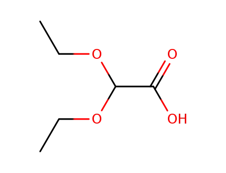 Molecular Structure of 20461-86-3 (Acetic acid, diethoxy-)