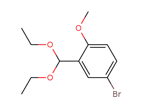 Benzene, 4-bromo-2-(diethoxymethyl)-1-methoxy-