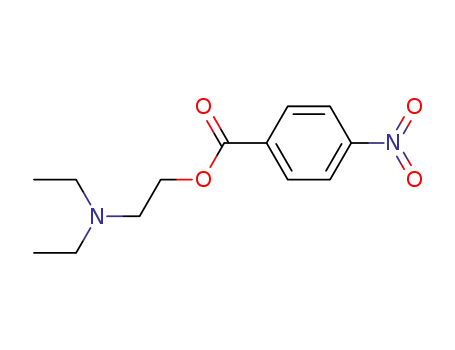 Molecular Structure of 13456-39-8 (2-diethylaminoethyl 4-nitrobenzoate)