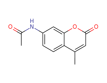 Acetamide, N-(4-methyl-2-oxo-2H-1-benzopyran-7-yl)-