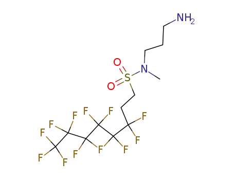3,3,4,4,5,5,6,6,7,7,8,8,8-tridecafluoro-octane-1-sulfonic acid (3-amino-propyl)-N-methyl-amide