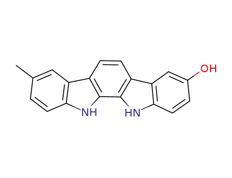 8-methyl-11,12-dihydroindolo[2,3-a]carbazol-3-ol
