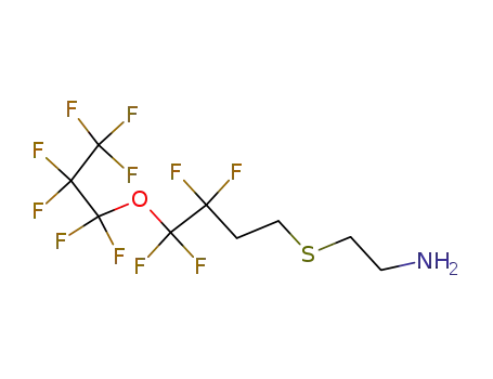 2-(3,3,4,4-tetrafluoro-4-heptafluoropropyloxy-butylsulfanyl)-ethylamine