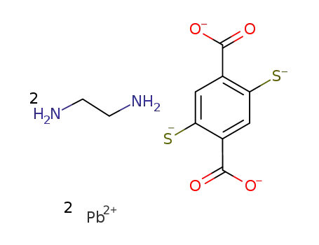 [Pb2(2,5-dimercapto-1,4-benzenedicarboxylato)(1,2-ethylenediamine)2]