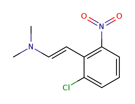 32991-06-3 Ethenamine, 2-(2-chloro-6-nitrophenyl)-N,N-dimethyl-, (E)-