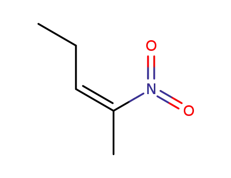 Molecular Structure of 27748-51-2 ((Z)-2-Nitro-2-pentene)