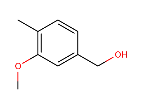 Molecular Structure of 4685-50-1 (Benzenemethanol, 3-methoxy-4-methyl-)