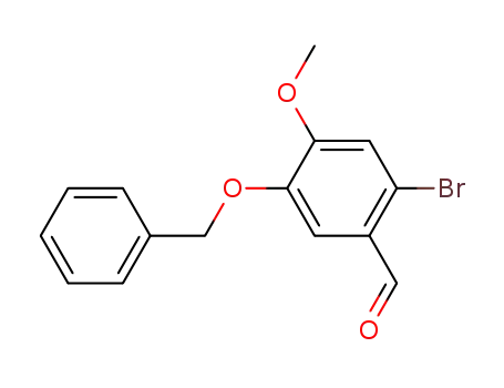 2-Bromo-4-methoxy-5-(benzyloxy)benzaldehyde cas  6451-86-1