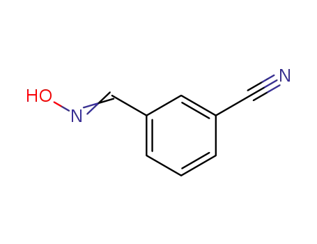 Molecular Structure of 64847-76-3 (3-CYANOBENZALDEHYDE OXIME)