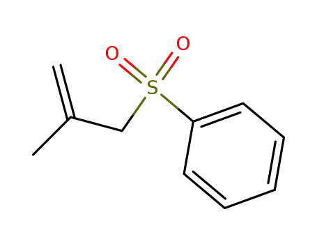 Molecular Structure of 49639-05-6 (Benzene, [(2-methyl-2-propenyl)sulfonyl]-)