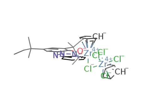 [(η5-cyclopentadienyl)2Zr(μ-Cl)3(2-(2H-benzo[d][1,2,3]triazol-2-yl)-4,6-di-tert-pentylphenol(-1H))ZrCl2]